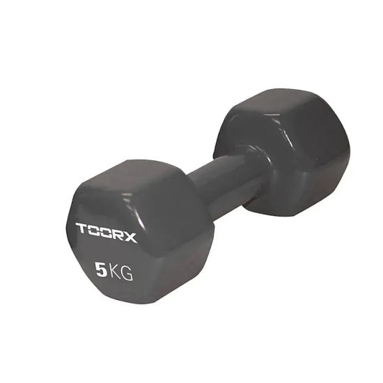 Купить Гантель  Toorx Vinyl 5 кг (MV-5) в Киеве - фото №1